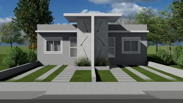 Casa com 2 dormitórios