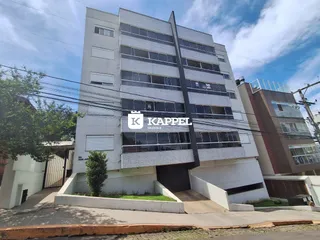 Fachada de um prédio residencial em Lajeado, Brasil.