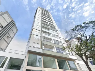Fachada de um edifício residencial em Lajeado, Brasil.