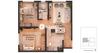 Apartamento com 2 dormitórios, foto 11