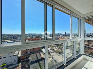 Vista da cidade de Lajeado a partir de um terraço.