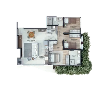 Apartamento com 3 dormitórios, foto 9