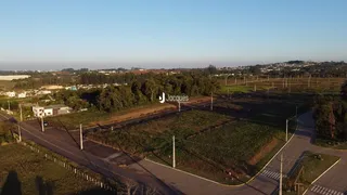 Vista aérea de terras agrícolas na região de Lajeado.