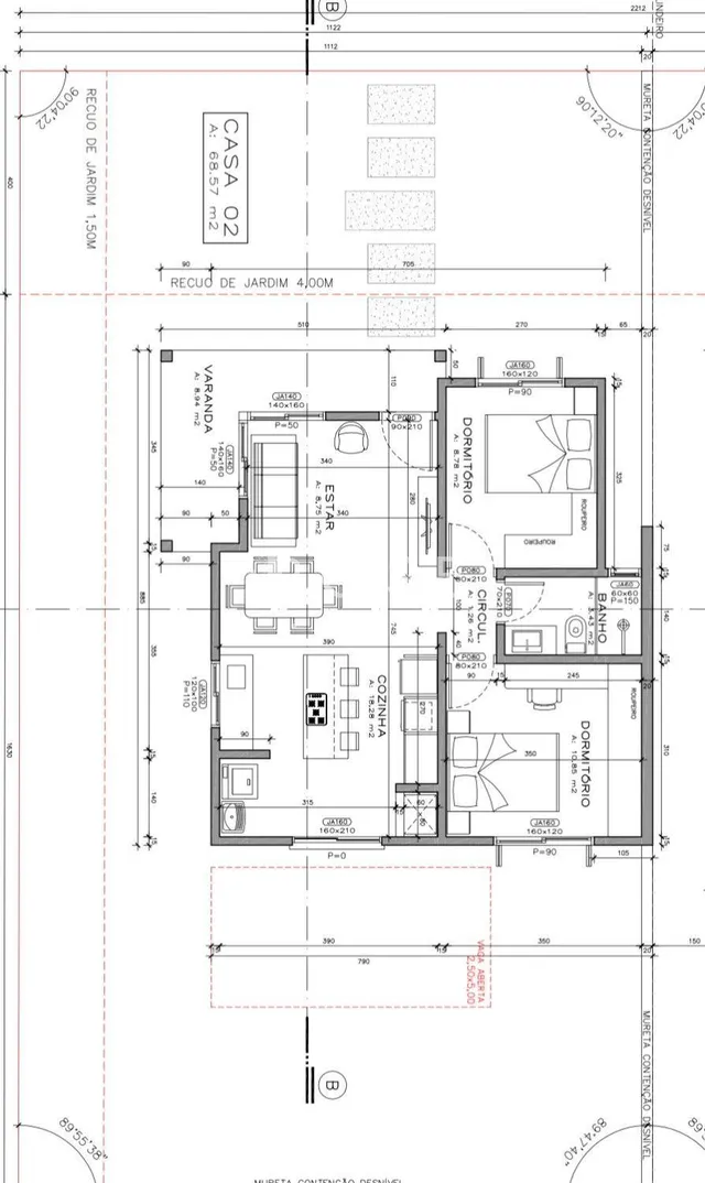 Casa com 2 dormitórios, foto 3