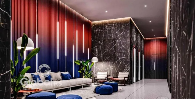 Quarto moderno com decoração contemporânea em Lajeado.