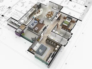 Planta arquitetônica de um imóvel residencial em Lajeado, Brasil.