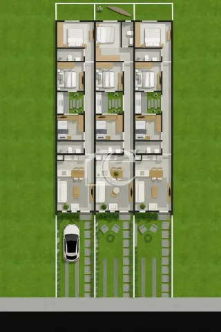 Casa geminada com 3 dormitórios, foto 9