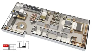 Apartamento com 3 dormitórios, foto 7