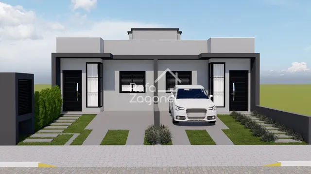 Casa geminada com 2 dormitórios