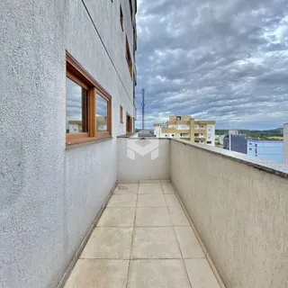 Vista da varanda de um imóvel em Lajeado, Brasil.