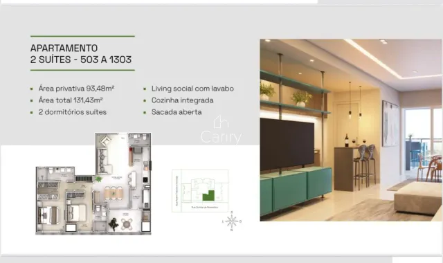 Apartamento com 2 dormitórios, foto 3