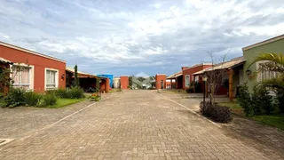 Vista externa de um conjunto de casas em Lajeado, Brasil.