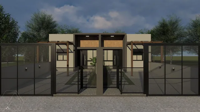 Casa geminada com 2 dormitórios