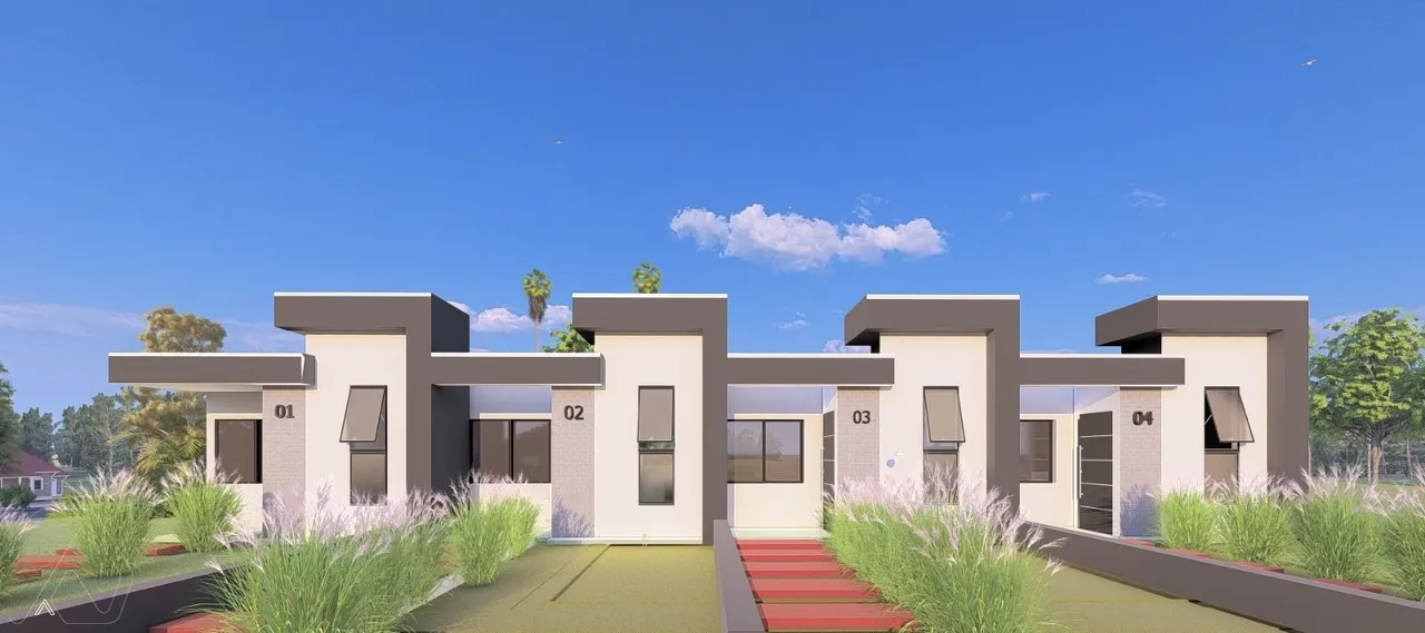 Casa geminada com 2 dormitórios, foto 1