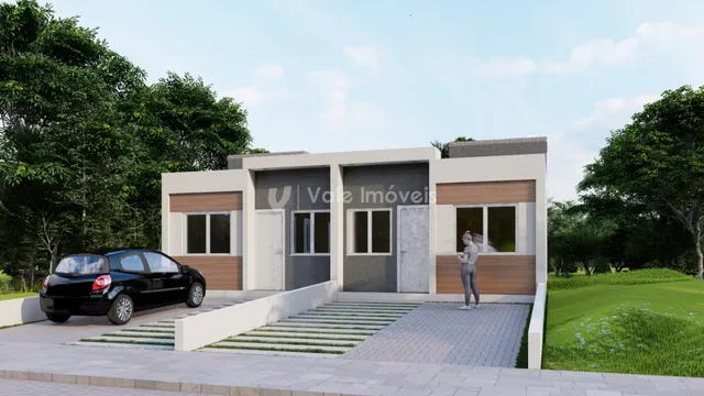 Casa geminada com 2 dormitórios