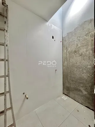 Parede interna de uma residência em Lajeado, Brasil.