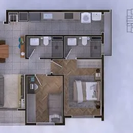 Apartamento com 2 dormitórios, foto 10
