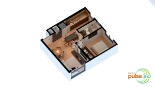 Este é o layout de uma unidade residencial em Lajeado.