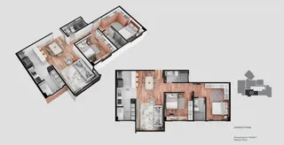 Apartamento com 2 dormitórios, foto 4