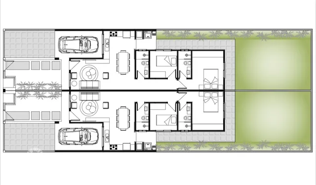 Casa geminada com 2 dormitórios, foto 2