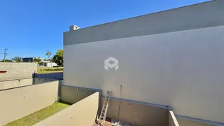 Fachada externa de uma residência em Lajeado, Brasil.