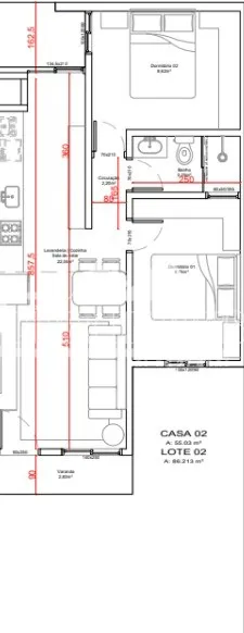 Casa geminada com 2 dormitórios, foto 5