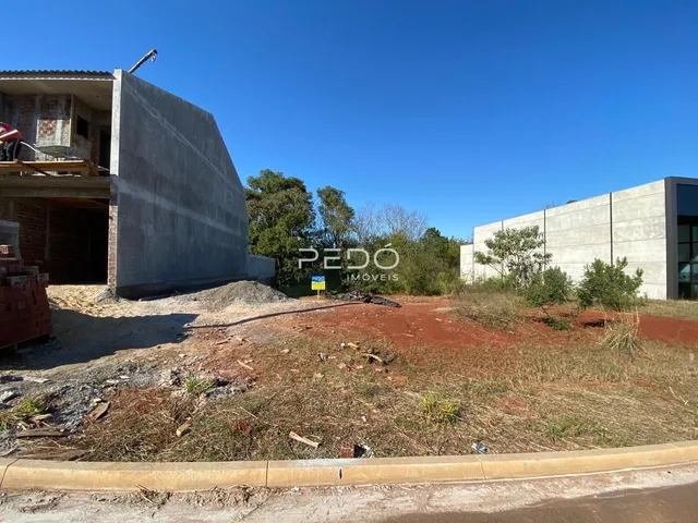 Vista externa de uma propriedade em construção em Lajeado, Brasil.