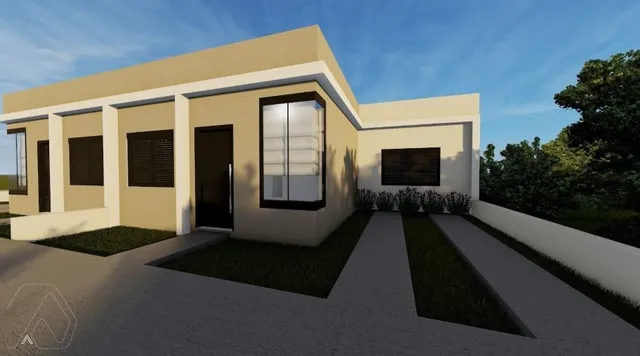 Casa geminada com 2 dormitórios