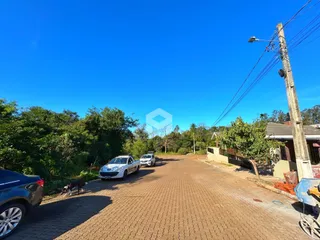 Vista da rua e propriedade em Lajeado, Brasil.