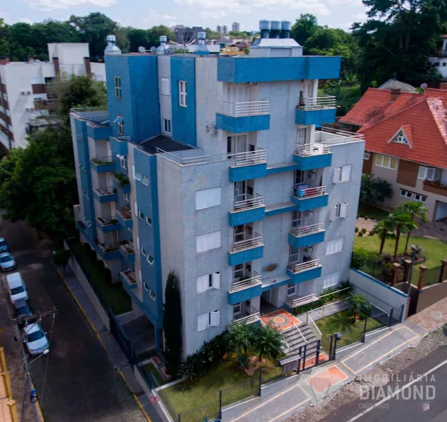 Fachada de um prédio residencial em Lajeado, Brasil.