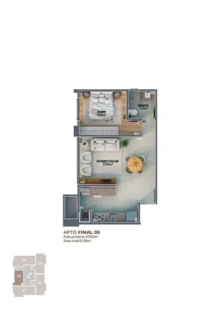 Apartamento com 2 dormitórios, foto 23