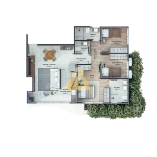 Apartamento com 2 dormitórios, foto 13