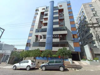 Fachada de um prédio residencial em Lajeado, Brasil.