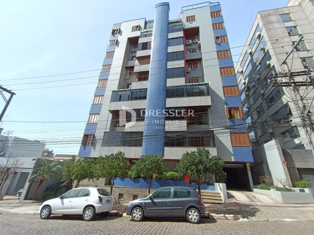 Fachada de um prédio residencial em Lajeado, Brasil.