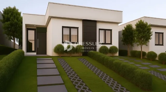 Casa geminada com 2 dormitórios