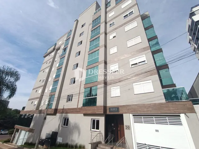 Fachada de um prédio residencial em Lajeado, Brasil.