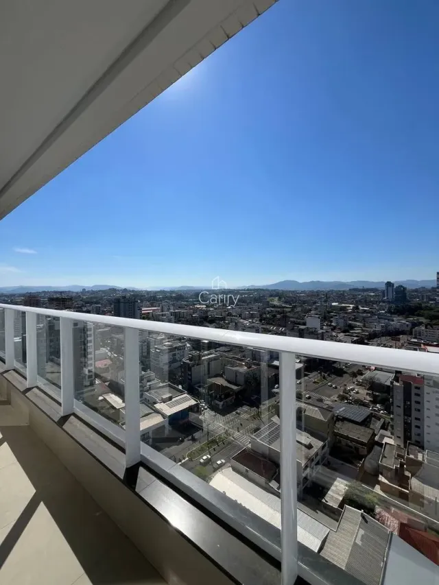 Vista panorâmica da cidade de Lajeado a partir de um terraço.