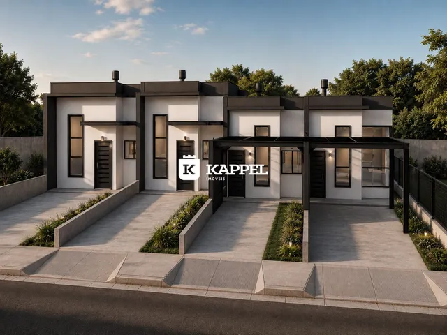 Casa geminada com 2 dormitórios
