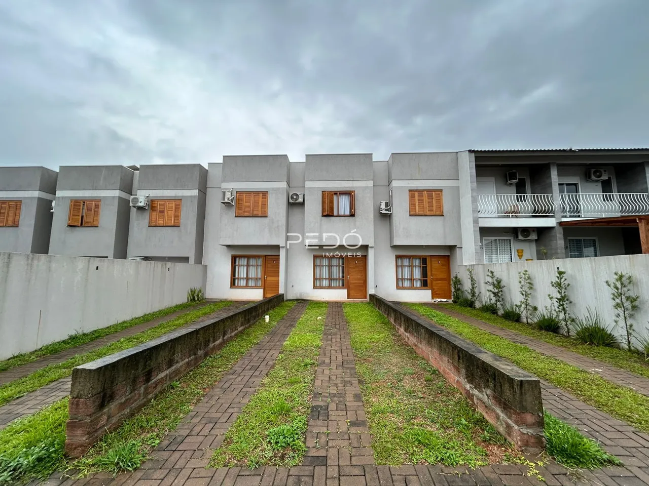 Fachada de um prédio residencial em Lajeado, Brasil.