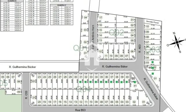 Planta baixa do imóvel em Lajeado, Brasil, mostrando o layout das áreas internas.