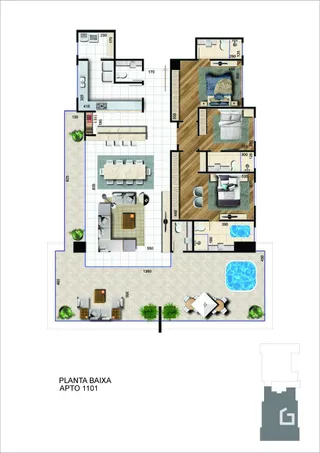 Apartamento com 1 dormitório, foto 25