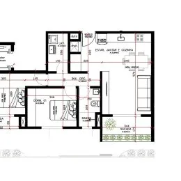 Apartamento com 2 dormitórios, foto 4