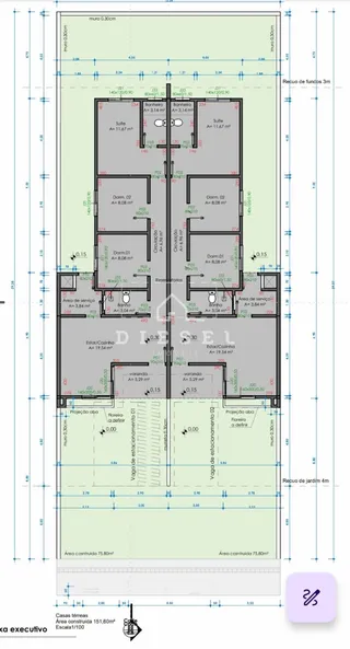 Casa geminada com 3 dormitórios, foto 6