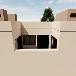 Fachada externa de uma construção em Lajeado, Brasil.