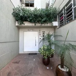 Fachada de uma residência em Lajeado, Brasil.