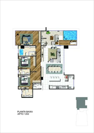 Apartamento com 1 dormitório, foto 19