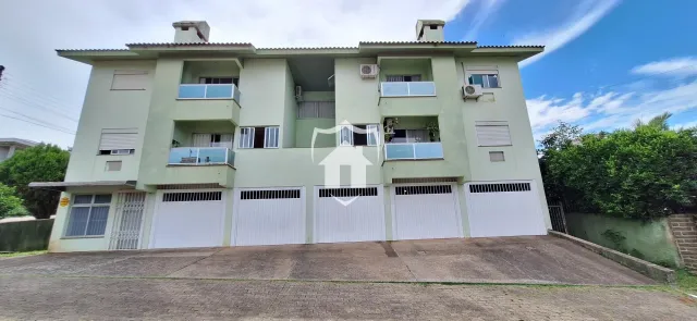 Fachada de uma residência em Lajeado, Brasil.