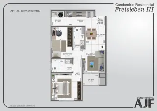 Apartamento com 2 dormitórios, foto 8