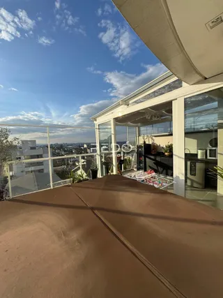 Vista da varanda de um imóvel em Lajeado, Brasil.