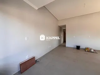 Vista interna de um corredor ou área comum de um imóvel em Lajeado, Brasil.